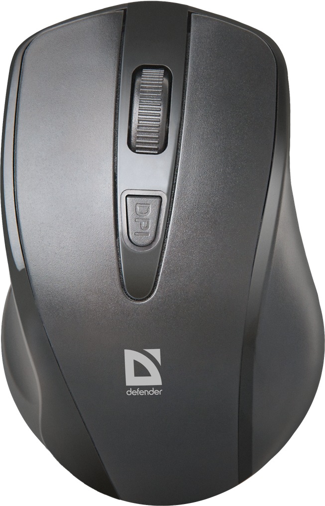 Беспроводная мышь Defender Datum MM-265 (52265) Black (1600 dpi, 4 кнопки, радио)