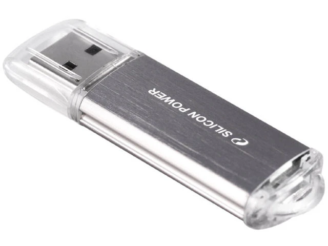 USB Flash disk 16Gb Silicon-Power Ultima II I-Series Silver (SP016GBUF2M01V1S)