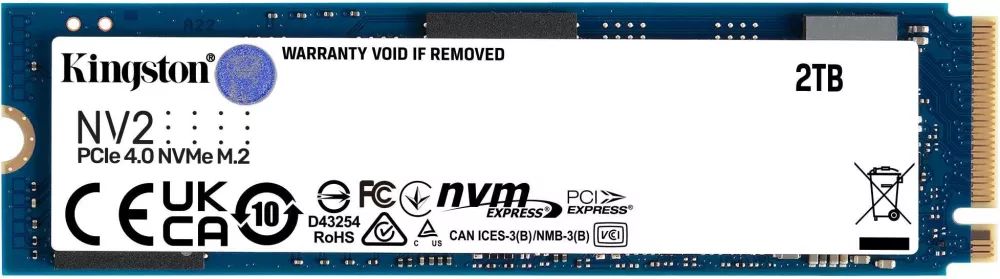 Жесткий диск SSD 2Tb Kingston SNV2S (SNV2S/2000G)