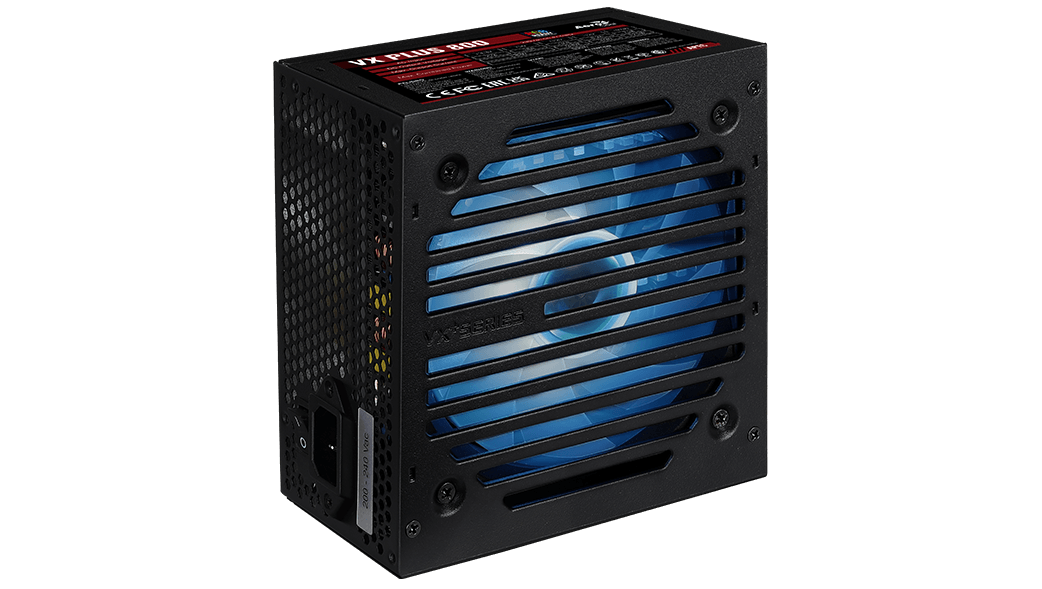 Блок питания 800W AeroCool VX-800 Plus RGB