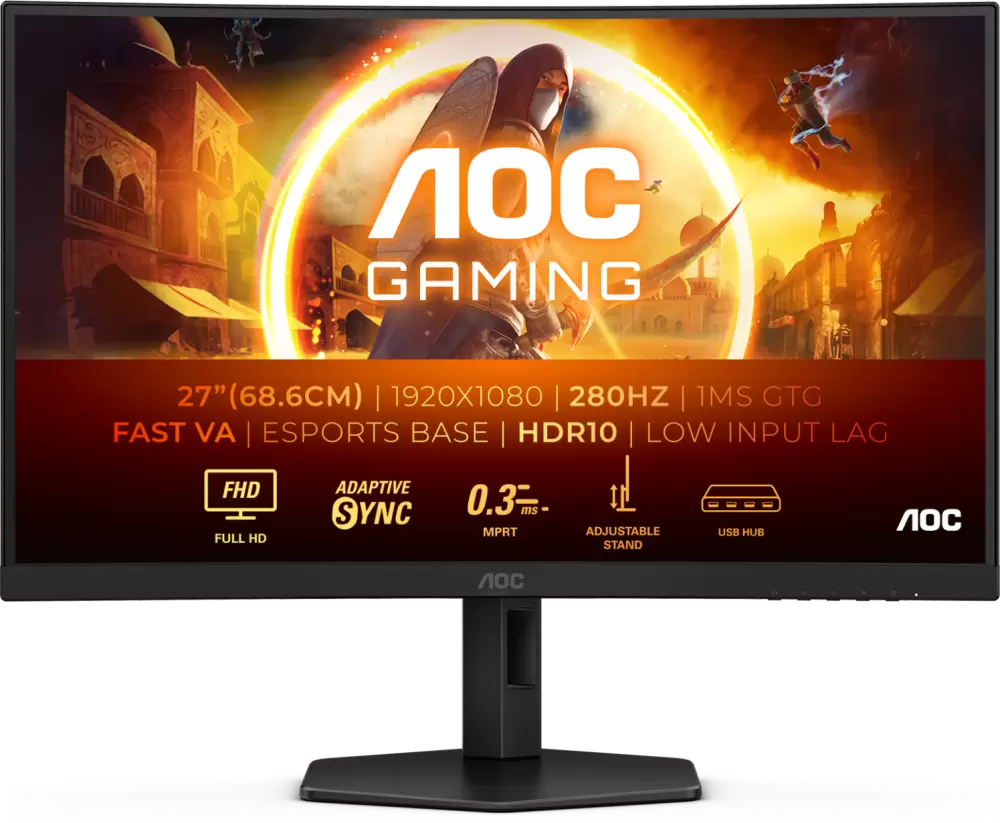 Монитор 27" AOC C27G4ZXU