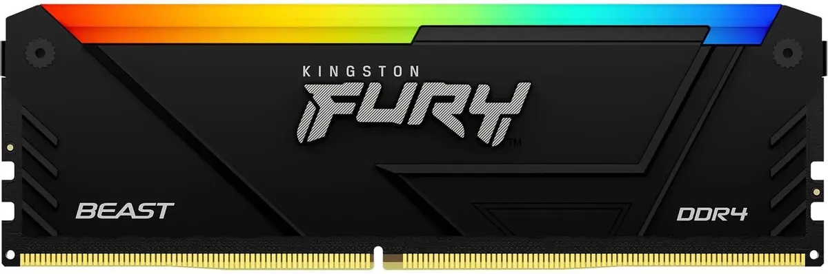 Модуль памяти 8Gb Kingston FURY Beast Black RGB (KF426C16BB2A/8)