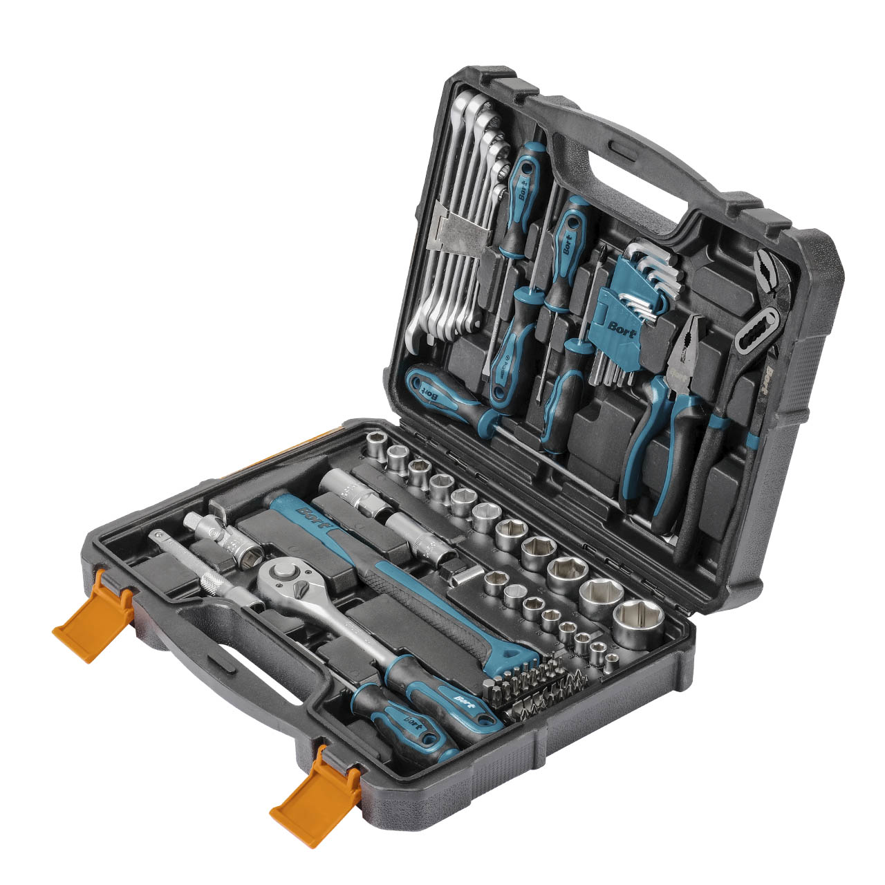 Набор инструментов Bort BTK-83 (83 предмета) (93418453)