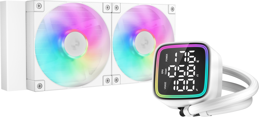 Система жидкостного охлаждения DeepCool LD240 (R-LD240-WHDMMN-G-1)