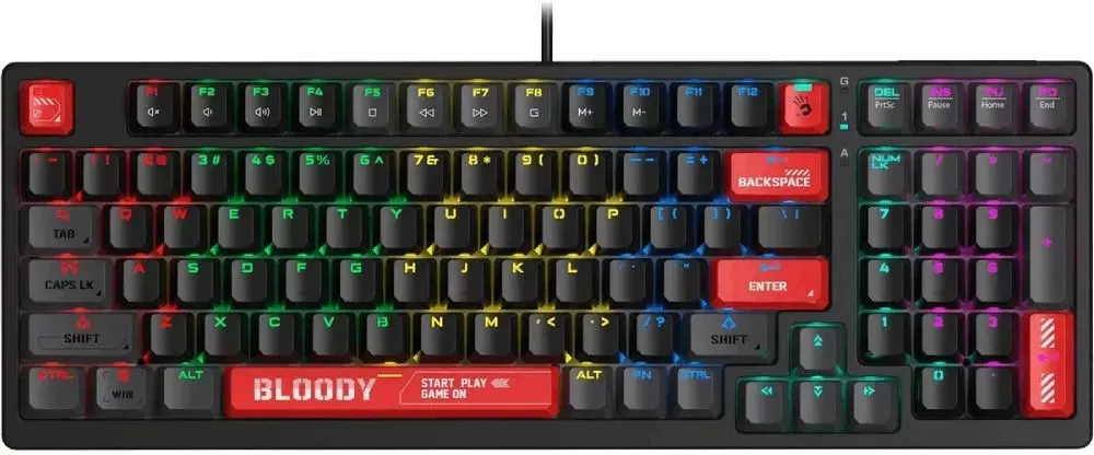 Клавиатура A4Tech Bloody S98 Red (Bloody BLMS Red Plus)