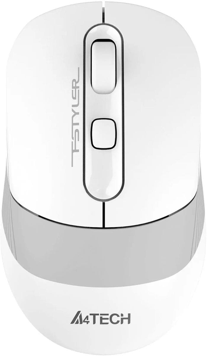 Мышь A4Tech Fstyler FB10CS (серый/белый)