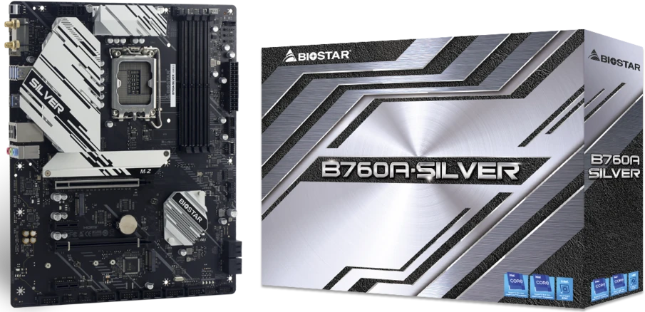 Материнская плата Biostar B760A-Silver Ver. 5.0