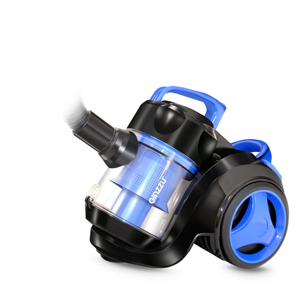 Пылесос GINZZU VS420 (черный/синий)