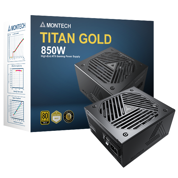 Блок питания 850W Montech Titan Gold (MNT-TG850-B)
