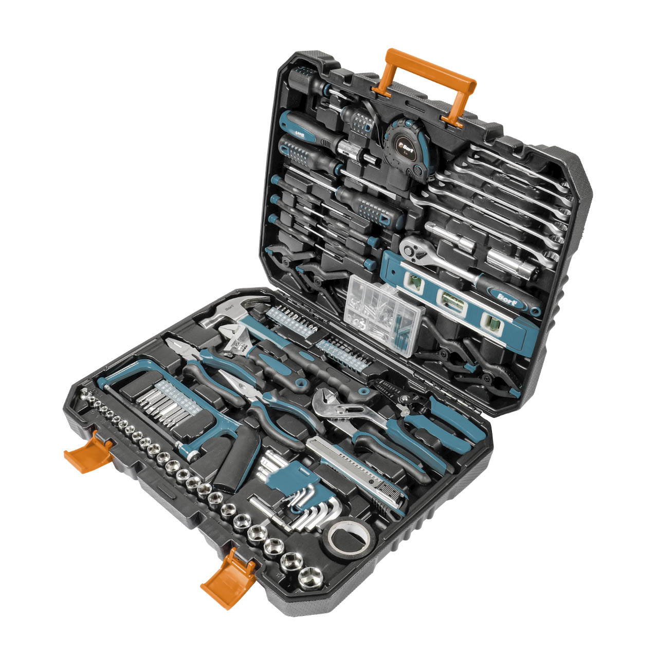 Набор инструментов Bort BTK-168 (168 предметов) (93418491)