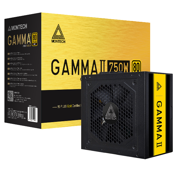 Блок питания 750W Montech Gamma II (MNT-G750-B)