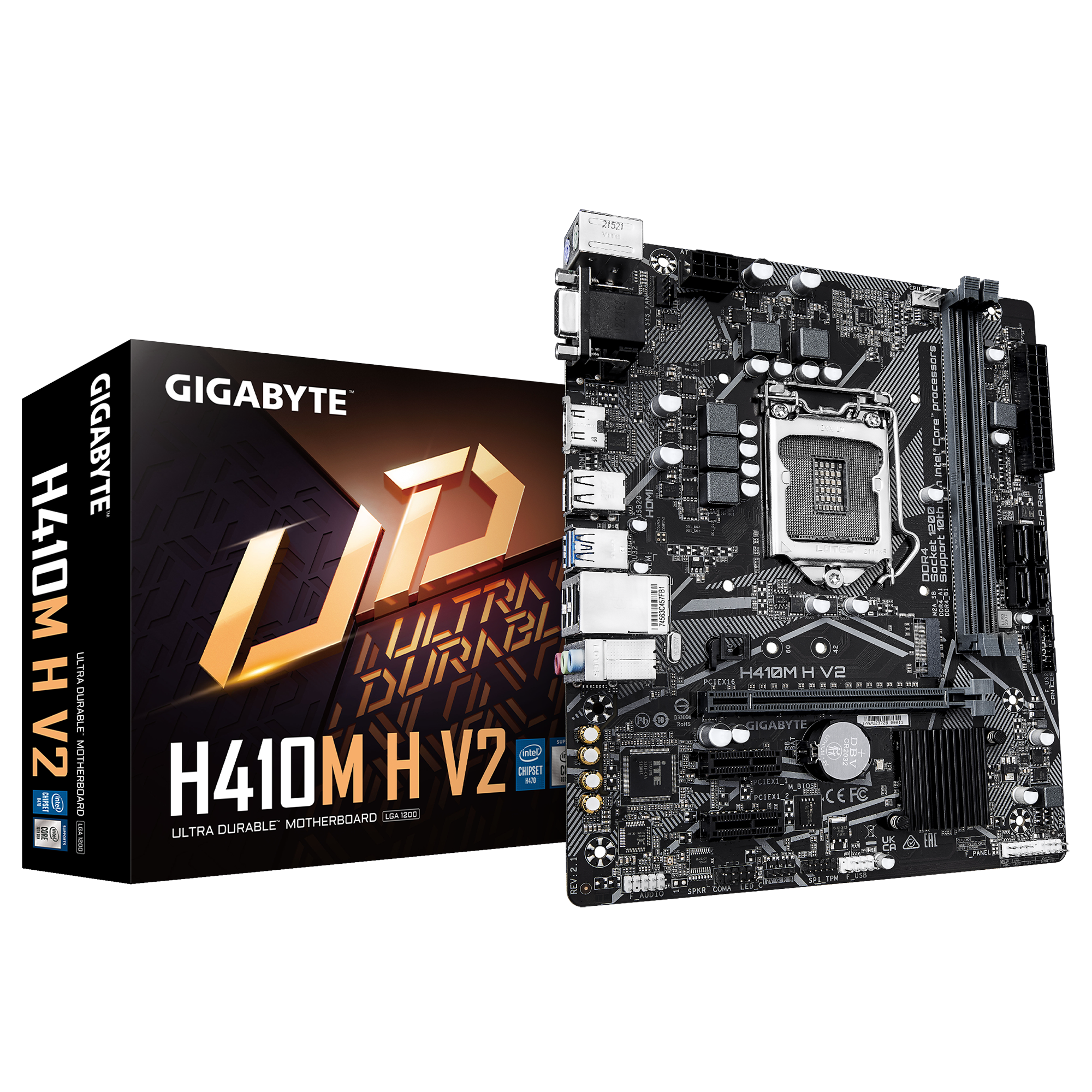 Материнская плата Gigabyte H410M H V2