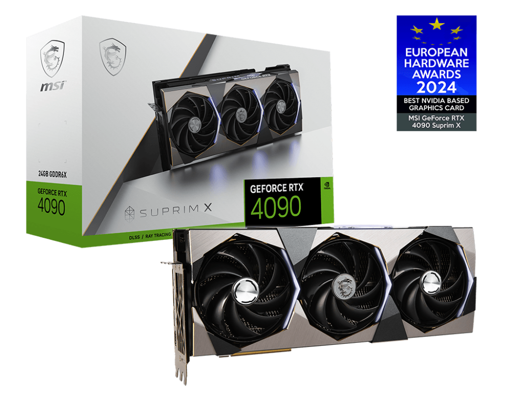 Видеокарта MSI RTX 4090 (RTX 4090 SUPRIM X 24G)
