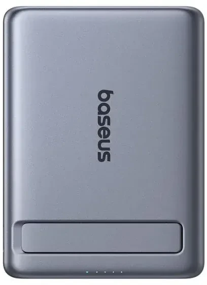 Портативное зарядное устройство Baseus PicoGo AM31 Mini Magnetic Power Bank with Stand 20W (серый) (P1007680B813-00)