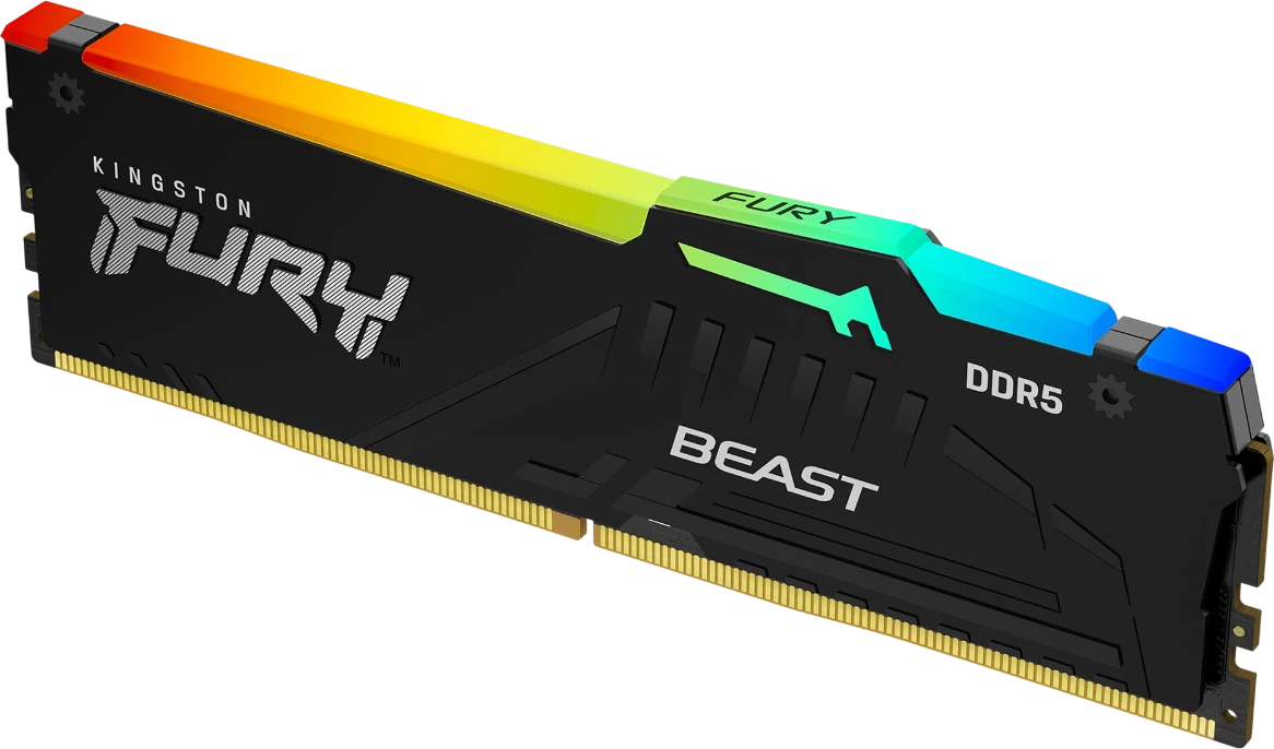 Модуль памяти 16Gb Kingston FURY Beast RGB (KF564C32BBEA-16)