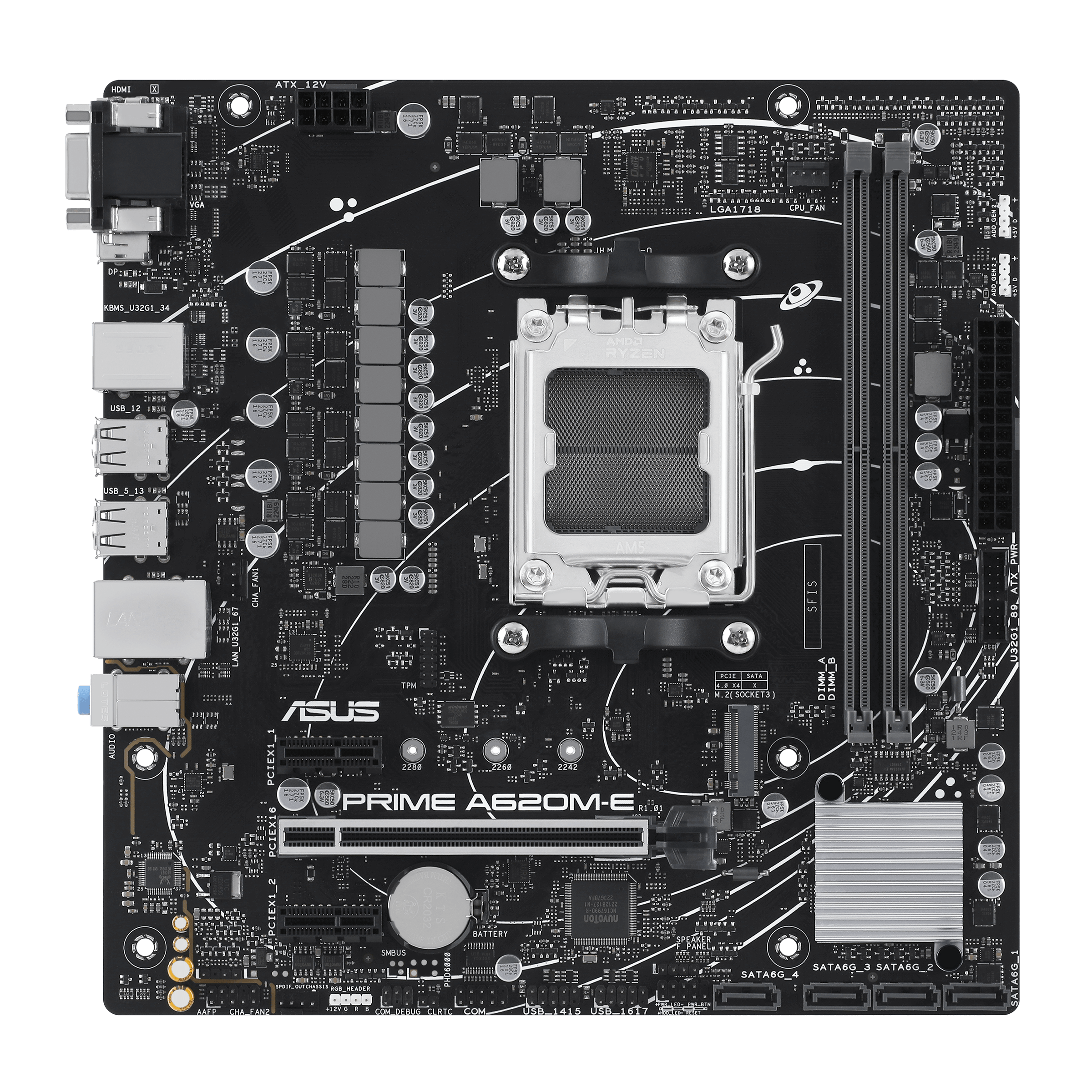 Материнская плата Asus PRIME A620M-E-CSM