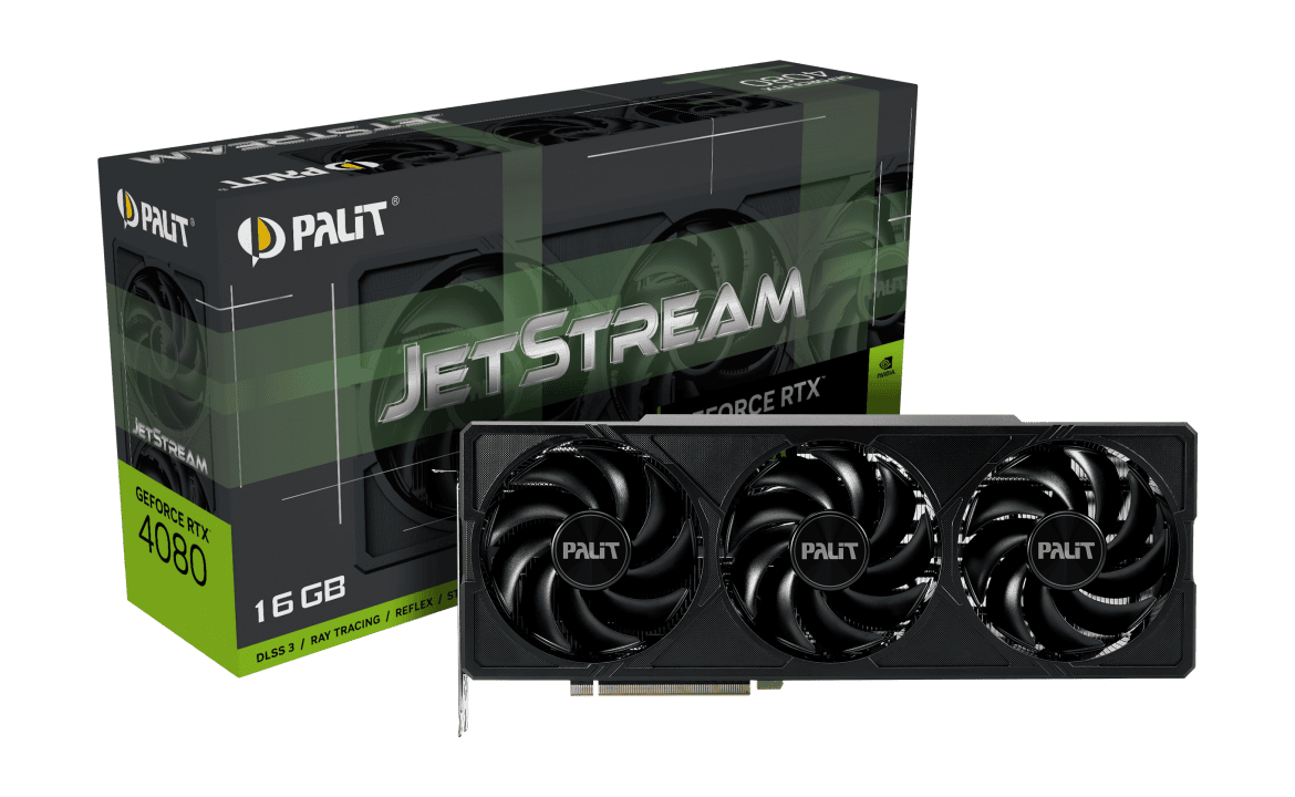 Видеокарта Palit RTX 4080 JetStream (NED4080019T2-1032J)