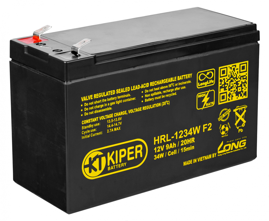 Аккумулятор для ИБП Kiper HRL-1234W F2