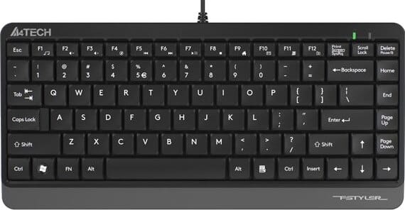 Клавиатура A4Tech Fstyler FK11 black/grey