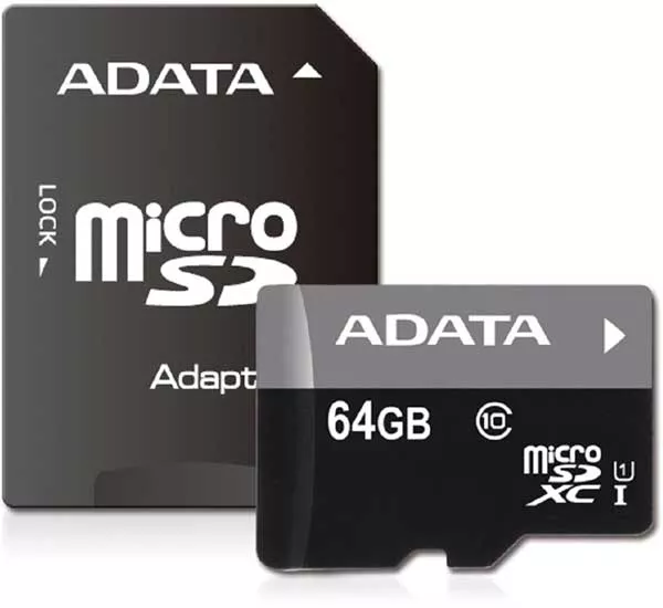 Карта памяти 64Gb ADATA AUSDX64GUICL10-RA1