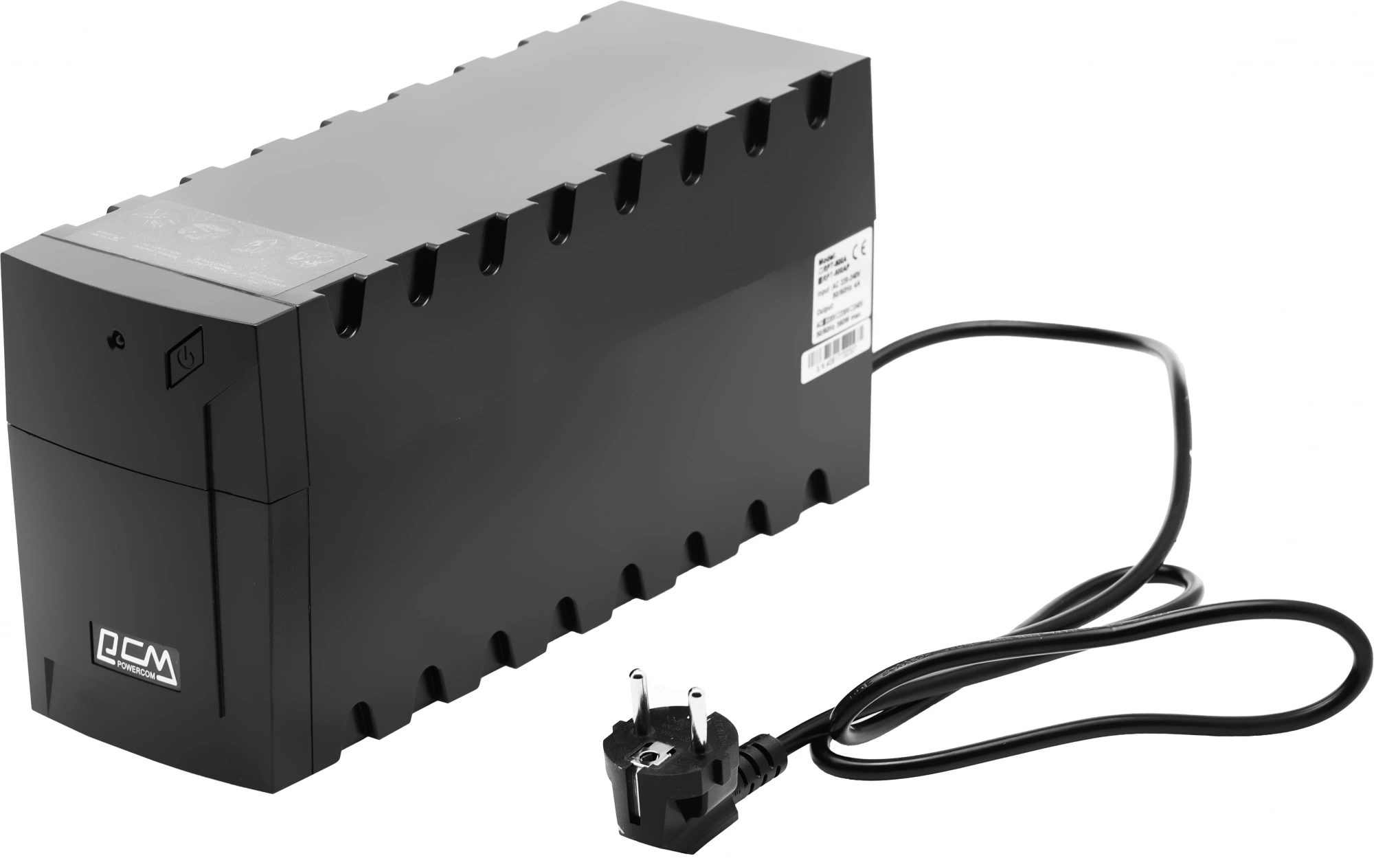 Источник бесперебойного питания 600VA PowerCom RPT-600AP Euro