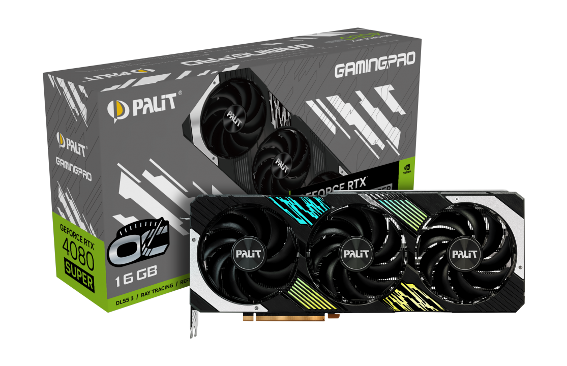 Видеокарта Palit RTX 4080 Super GamingPro OC (NED408ST19T2-1032A)
