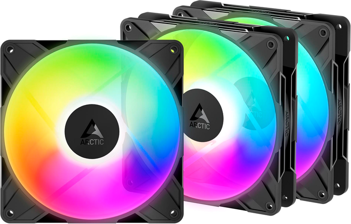 Набор вентиляторов Arctic P14 Pro Reverse A-RGB PWM PST 3xPack (ACFAN00327A)