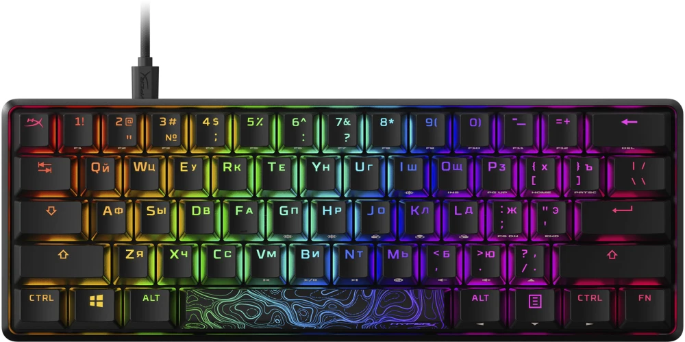 Клавиатура HyperX Alloy Origins 60 (4P5N4AA#ABA)