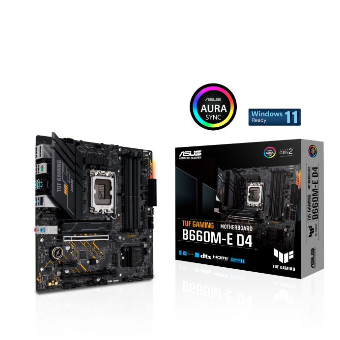 Материнская плата Asus TUF Gaming B660M-E D4