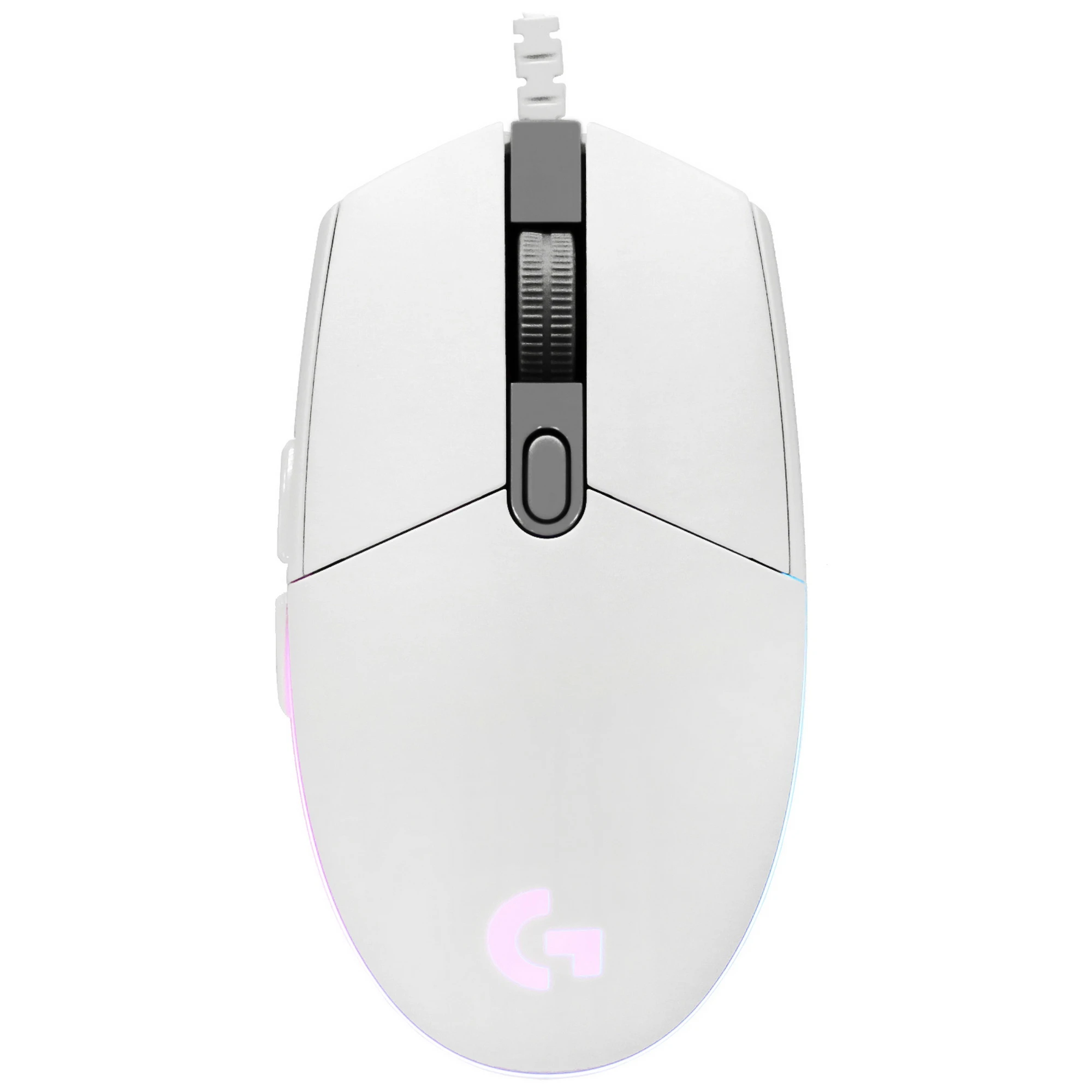 Мышь Logitech G102 Lightsync (белый) (910-005809)