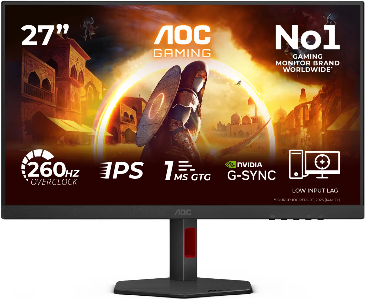 Монитор AOC Gaming 27G4ZR 27" 1920x1080 IPS 260Hz