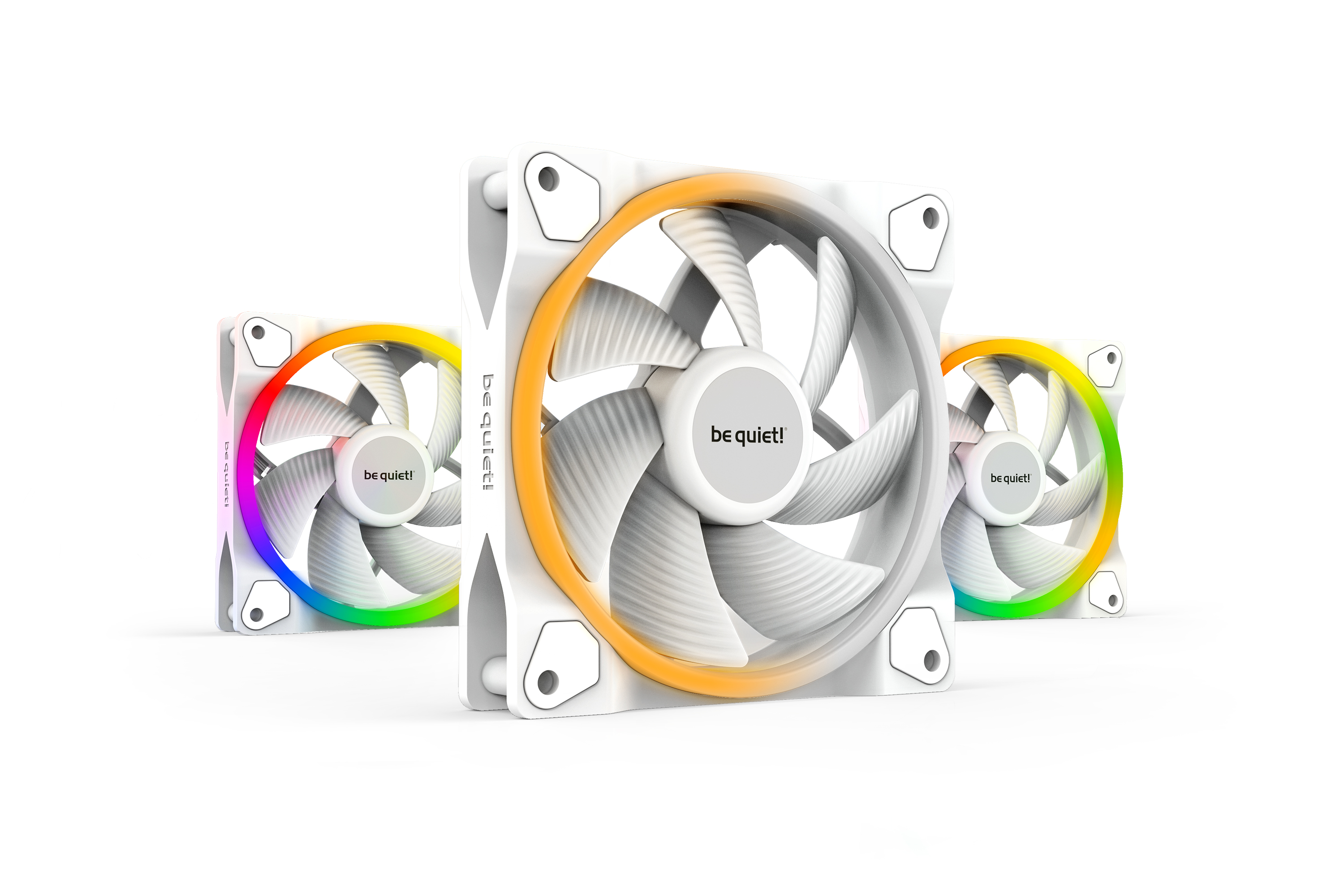 Набор вентиляторов be quiet! Light Wings White 120mm PWM (BL100)