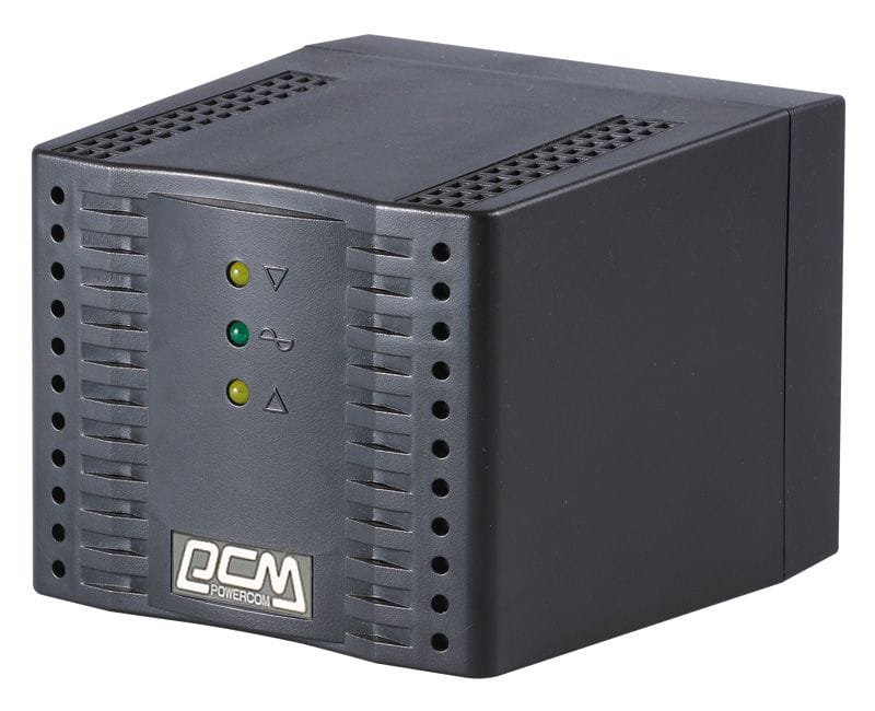 Стабилизатор напряжения 3000VA PowerCom TCA-3000 (черный)