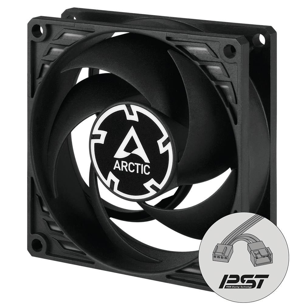 Вентилятор Arctic P8 PWM PST CO Black (ACFAN00151A)