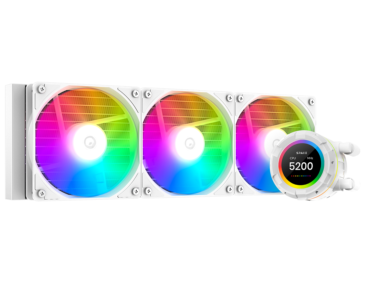 Система жидкостного охлаждения ID-Cooling Space SL360 XE White