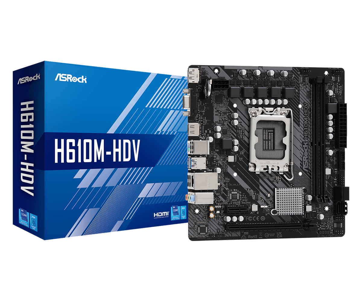 Материнская плата AsRock H610M-HDV