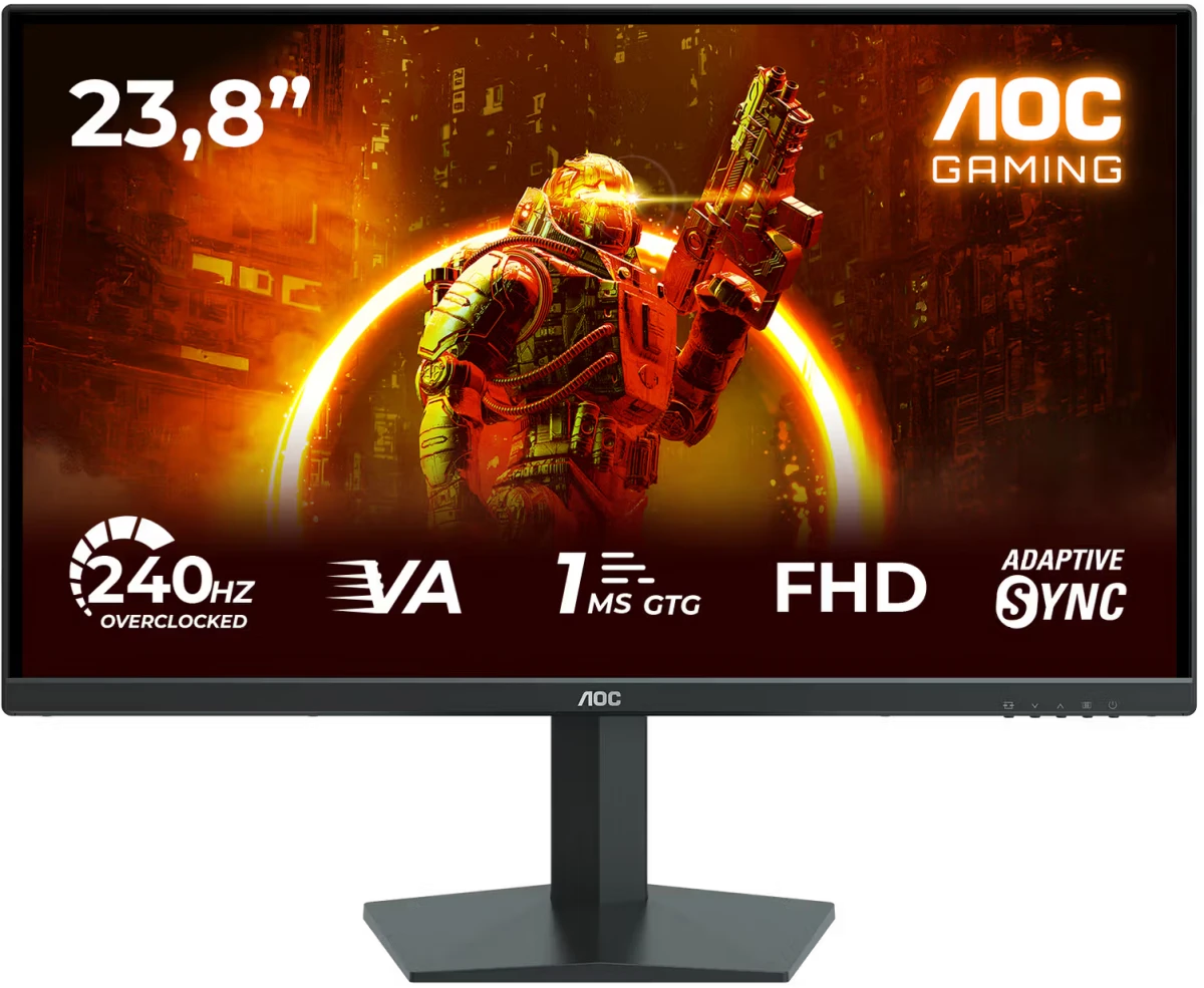 Монитор AOC Gaming 24G10ZNE 24" 1920x1080, VA, 240Гц, 8 бит