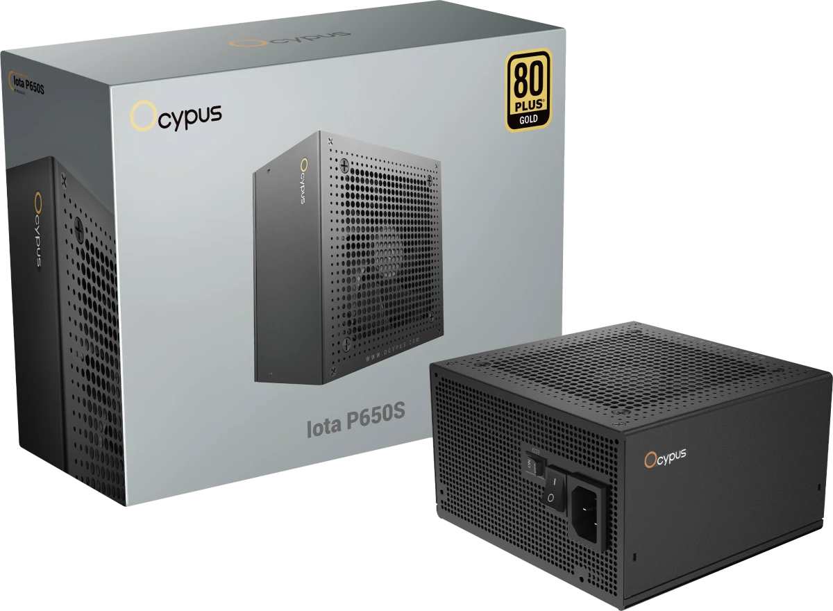 Блок питания 650W Ocypus Iota P650S (Iota-P650S-GFFBK025X-EU)