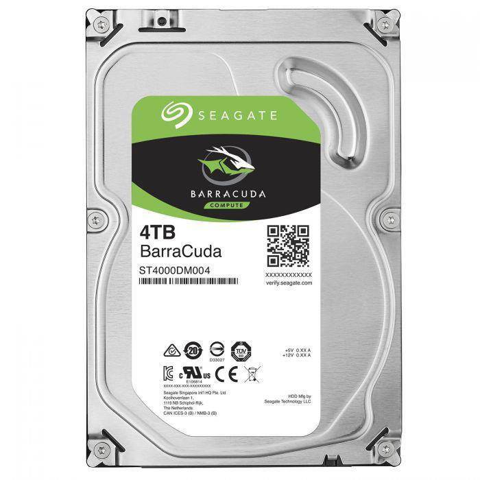 Жесткий диск 4Tb Seagate Barracuda ST4000DM004 (SATA-6Gb/s, 5400rpm, 256Mb)