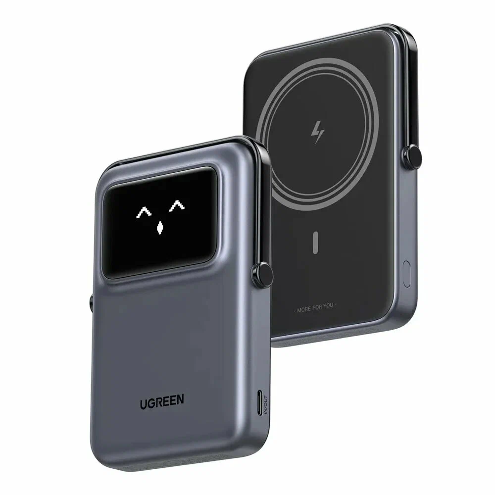 Портативное зарядное устройство UGREEN PB572 (серый) (45327)