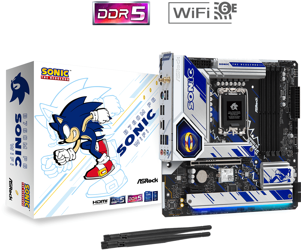 Материнская плата AsRock B760M PG Sonic WiFi