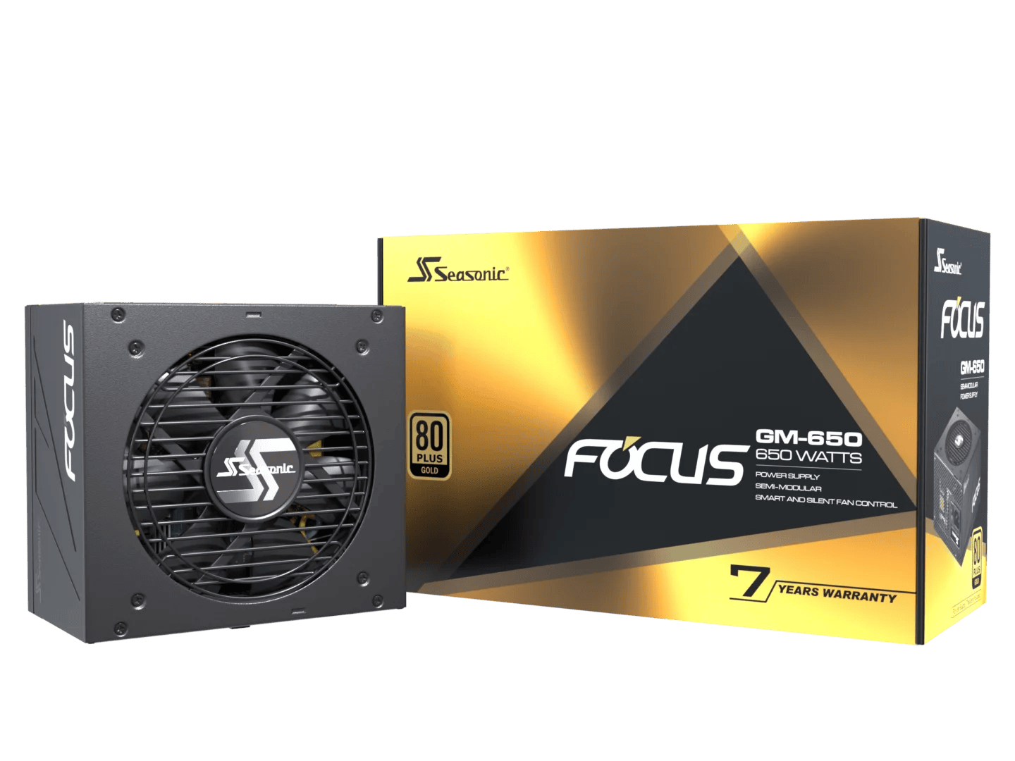 Блок питания 650W SeaSonic FOCUS GM (SSR-650FM)
