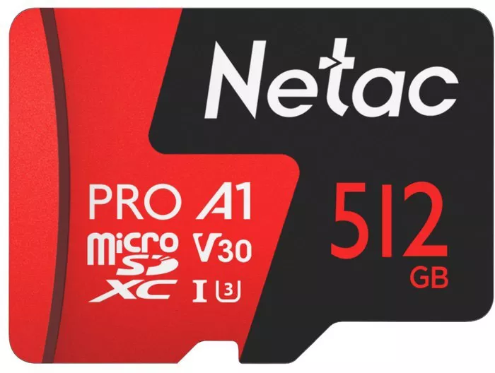 Карта памяти 512Gb Netac P500 Extreme Pro (NT02P500PRO-512G-S)