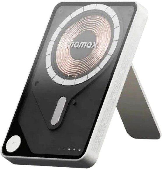 Портативное зарядное устройство Momax 1-Power X Pro Magnetic Built-In USB-C IP131 (белый) (IP131HKW)