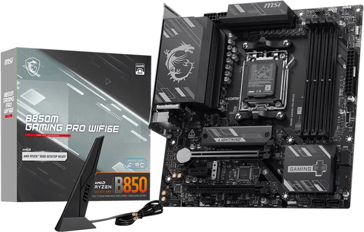 Материнская плата MSI B850M GAMING PRO WIFI6E