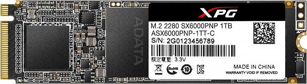 Жесткий диск SSD 1Tb ADATA XPG SX6000 Pro (ASX6000PNP-1TT-C)