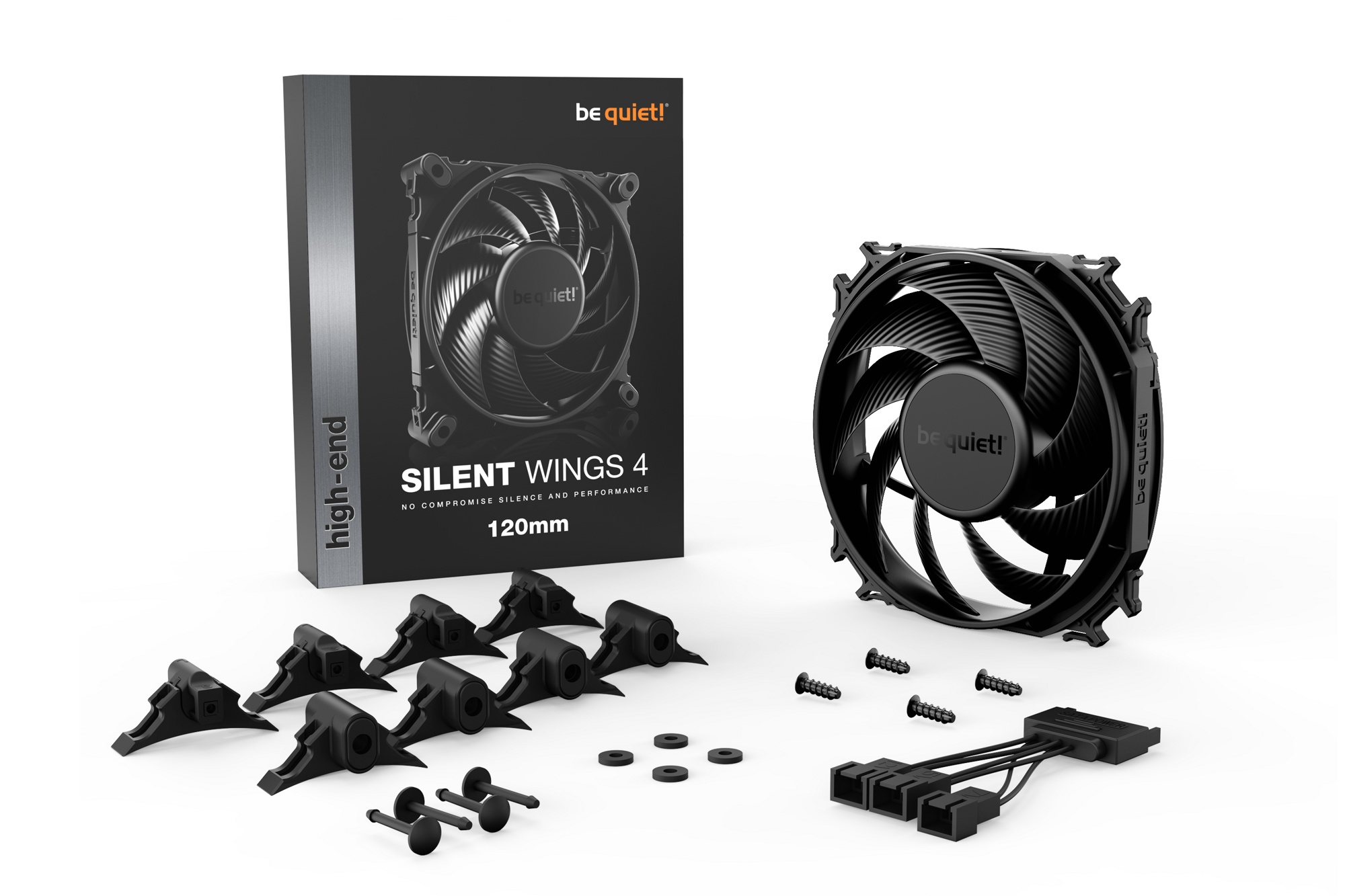 Вентилятор be quiet! SILENT WINGS 4 120mm (BL092)