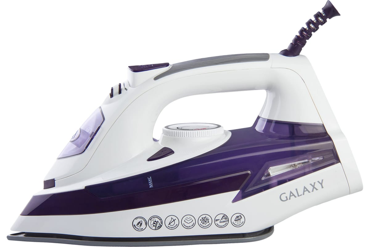 Утюг Galaxy Line GL6106 (белый)