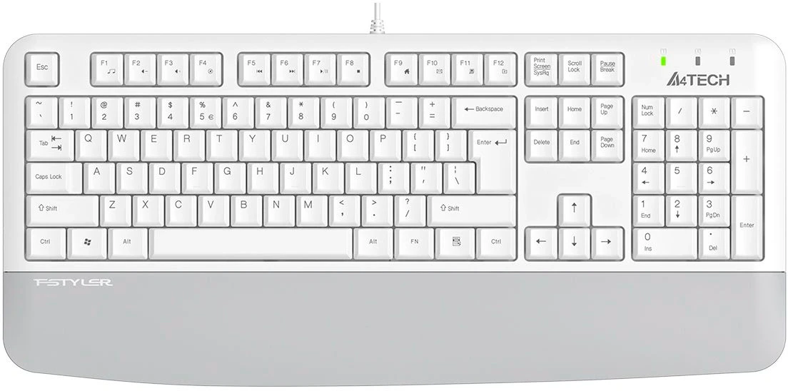 Клавиатура A4Tech Fstyler FK20 (белый)