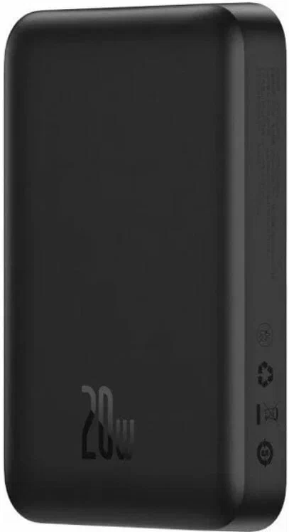 Портативное зарядное устройство Baseus Magnetic Mini Air Wireless Fast Charge Power Bank 20W (P10059001113-00) (черный)